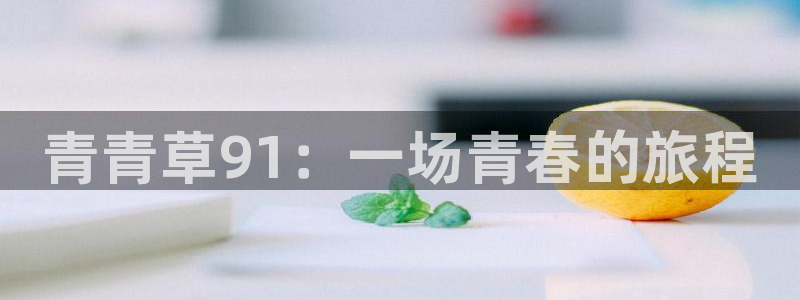 盛煌平台游戏试玩：青青草91：一场青春的旅程